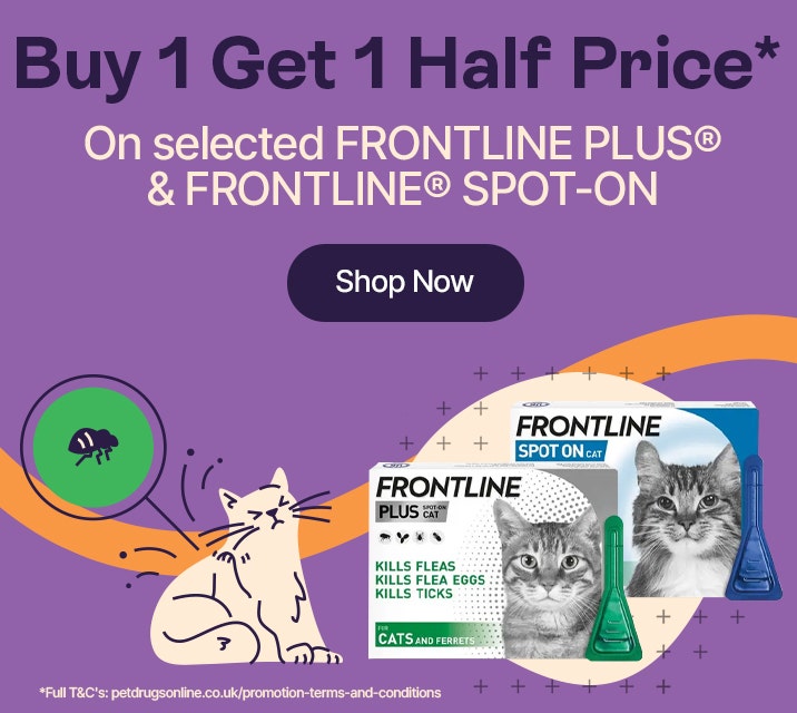 Frontline - Buy 1 get 1 half price*